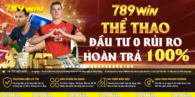 Trang chủ 231 Thông tin chính thức về 789WIN